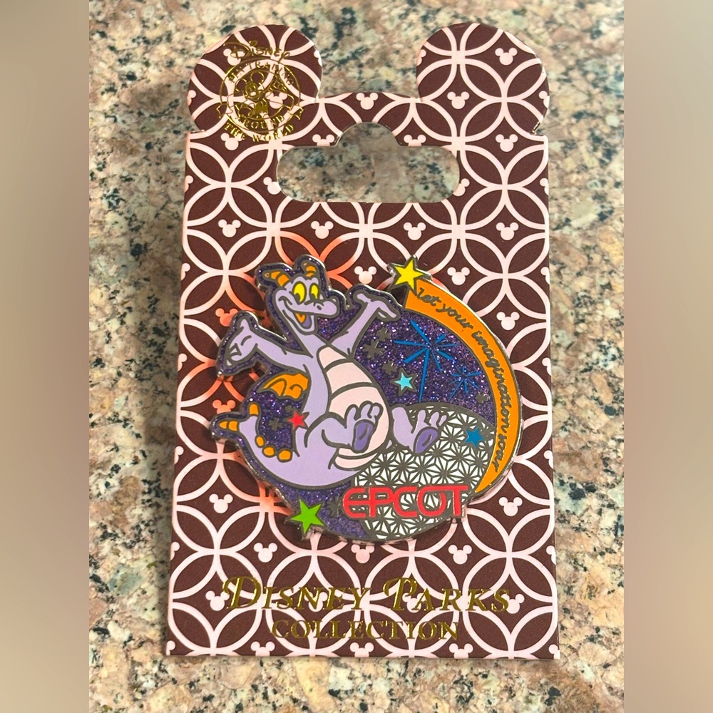 Disney Pin - Figment in Epcot - "Let Your Imagination Soar"